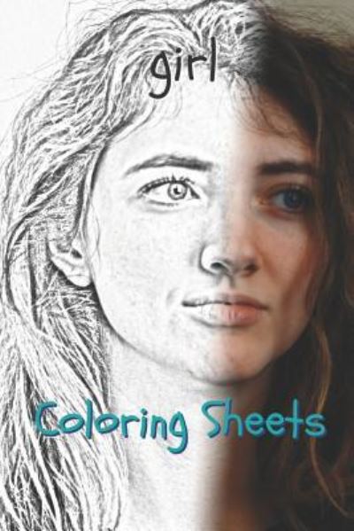 Cover for Coloring Books · Girl Coloring Sheets (Paperback Book) (2019)