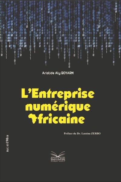 Cover for Aristide Aly Boyarm · L'Entreprise Num (Paperback Book) (2018)