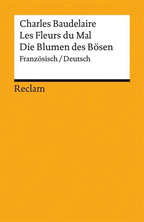 Cover for Baudelaire · Les Fleurs du Mal / Die Blum (Buch)