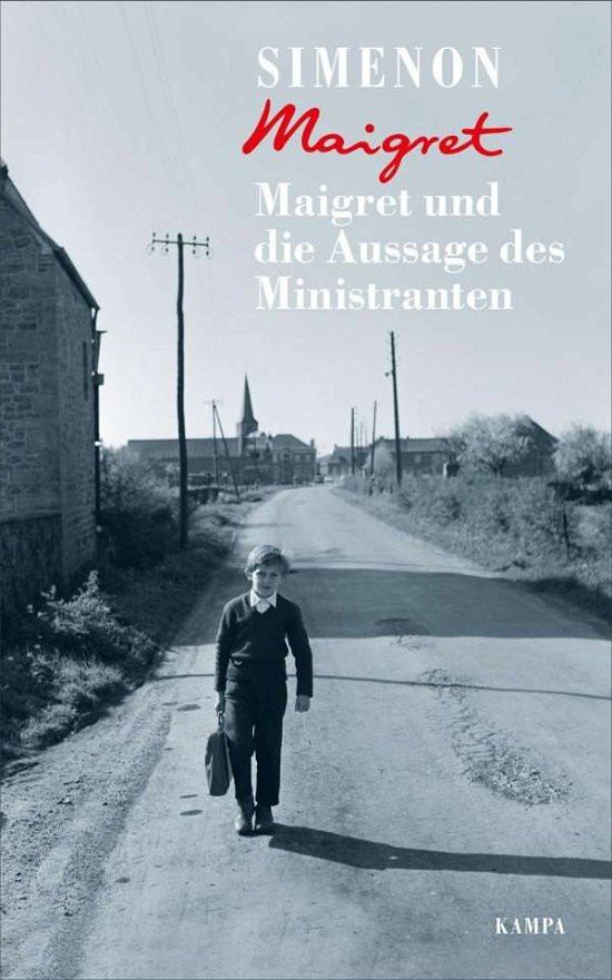 Cover for Simenon · Maigret und die Aussage des Min (Book)