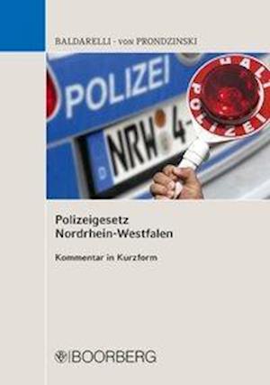 Cover for Baldarelli · Polizeigesetz Nordrhein-West (Book)