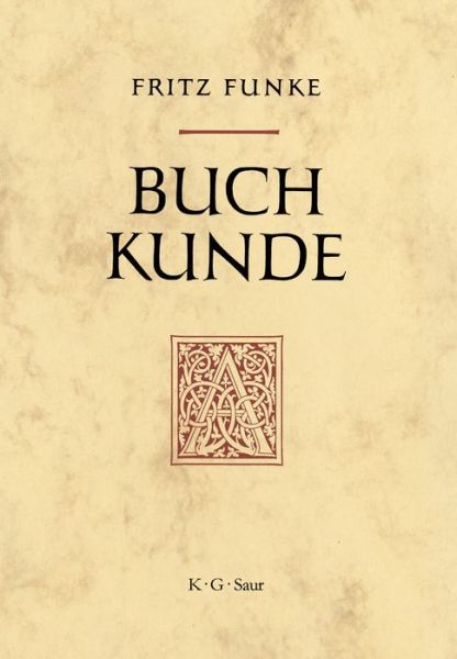 Cover for F. Funke · Buchkunde (Book) [German, 0006-rev. and Enl. edition] (1998)