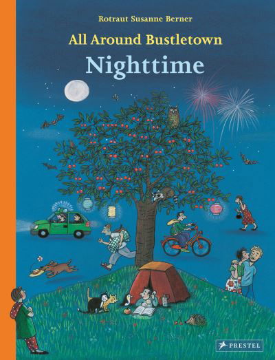 Cover for Rotraut Susanne Berner · All Around Bustletown: Nighttime (Board book) (2022)
