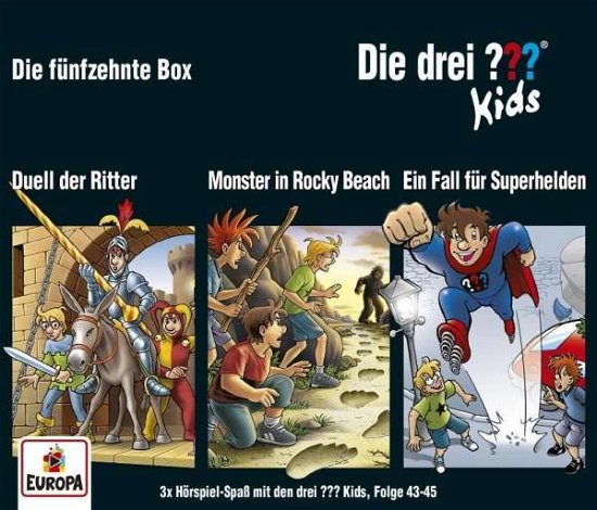 Cover for Die drei ??? Kids 3er Box.15,CD (Bok)