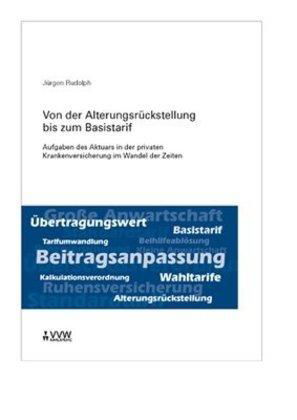 Cover for Rudolph · Von der Alterungsrückstellung b (Buch)