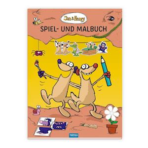 Cover for Trötsch Verlag GmbH &amp;amp, Co.KG · Trötsch Jan und Henry Spiel- und Malbuch (Book) (2024)