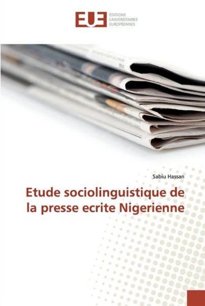 Cover for Hassan · Etude sociolinguistique de la pr (Bok) (2018)