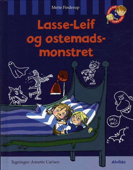 Cover for Mette Finderup · Lasse-Leif og ostemadsmonstret (Bound Book) [1th edição] (2015)