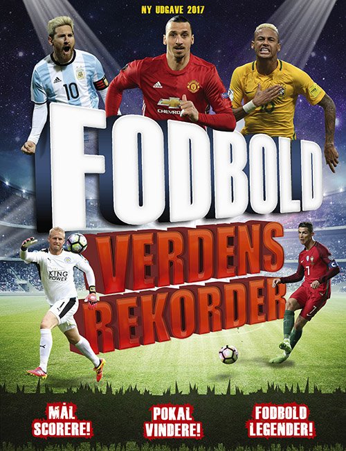 Cover for Clive Gifford · Fodbold Verdensrekorder 2017-2018 (Inbunden Bok) [1:a utgåva] (2017)