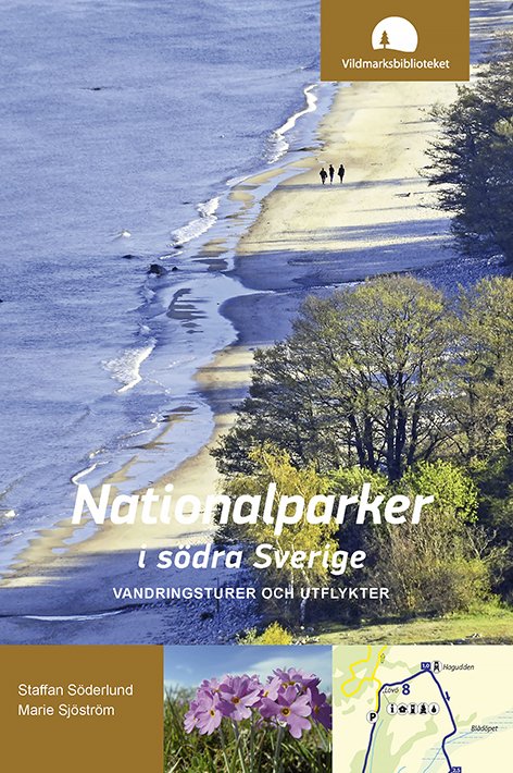 Cover for Staffan Söderlund · Nationalparker i södra Sverige, vandringsturer och utflykter (Book) (2024)