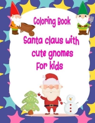 Cover for Mb Color · Coloring Book, Santa Claus And Genomes For Kids (Pocketbok) (2020)