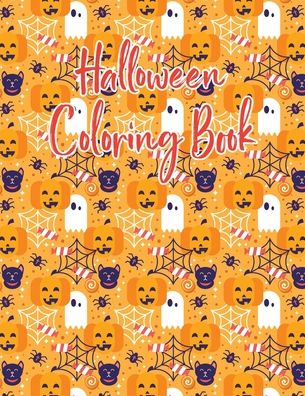 Cover for Mofiz Publication · Halloween coloring book (Paperback Bog) (2020)