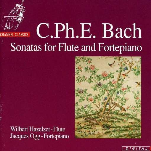 Cover for C.P.E. Bach · Sonatas For Flute And Fortepiano (CD) (1990)