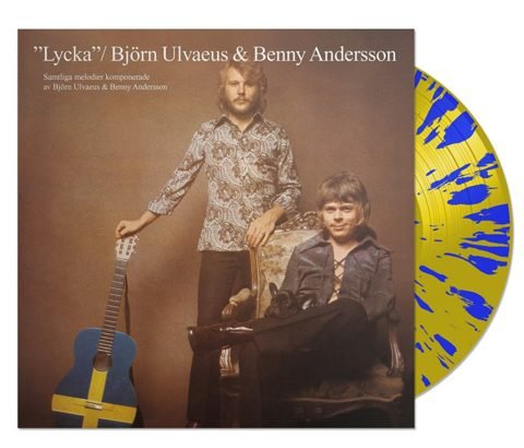 Cover for Björn Ulvaeus &amp; Benny Andersson · Lycka (LP) [Coloured edition] (2017)