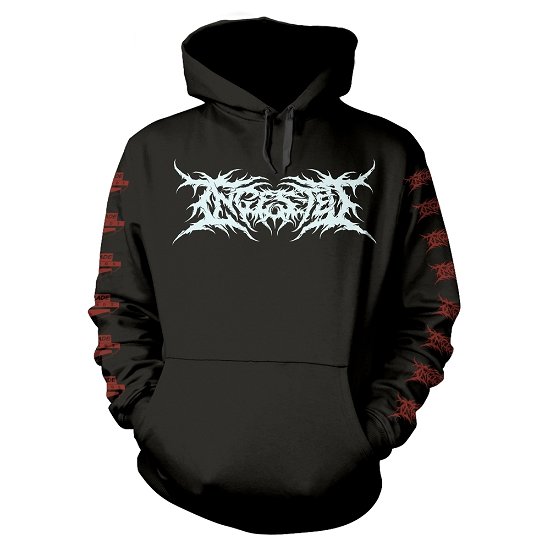 Cover for Ingested · The Tide of Death and Fractured Dreams (Hoodie) [size S] (2024)