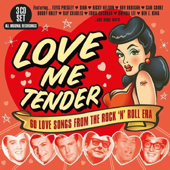 Love Me Tender - 60 Love Songs From The Rock N Roll Era - V/A - Música - BIG 3 - 0805520131902 - 27 de julho de 2018