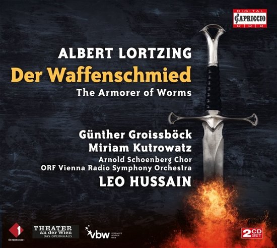Cover for Groissbock, Gunther / Miriam Kutrowatz · Lortzing: Der Waffenschmied (The Armorer of Worms) (CD) (2023)