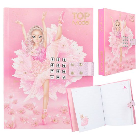 Cover for Topmodel · Diary With Code And Sound Ballet ( 0412712 ) (Legetøj)