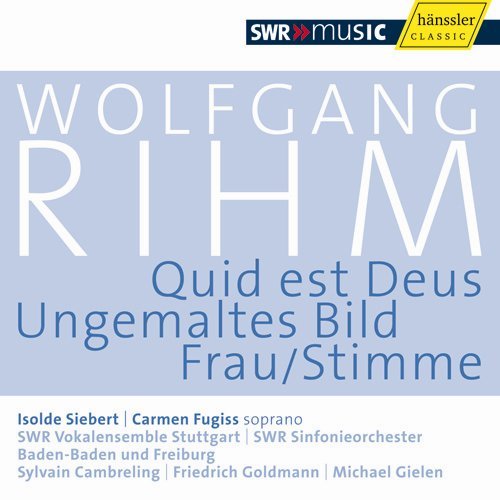 Cover for Rihm / Siebert / Fugiss / Vokalensemble Stuttgart · Music 4 (CD) (2009)