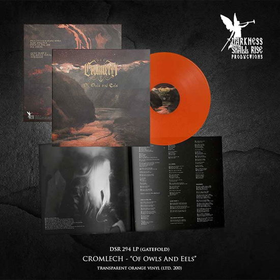 Cover for Cromlech · Of Owls and Eels (Transparent Orange Vinyl) (LP) (2025)