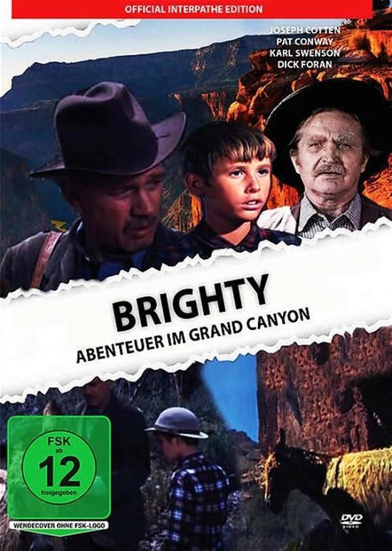 Cover for Joseph Cotten · Brighty-abenteuer Im Grand Canyon (DVD) (2023)