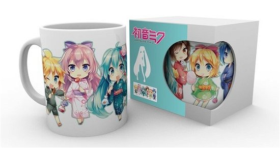 HATSUNE MIKU - Mug - 315 ml - Geisha Chibi - Mug - Merchandise -  - 5028486392902 - 1. oktober 2019