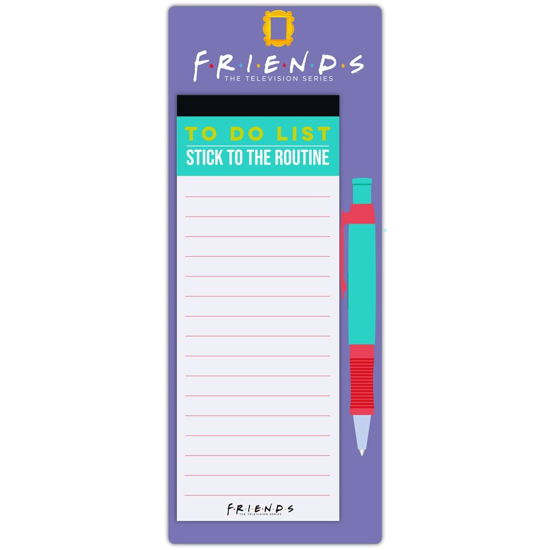 Cover for Friends: Pyramid · Friends Magnetic To Do List (MERCH)