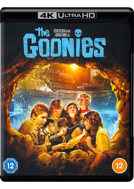 Cover for The Goonies (4k Blu-ray) · The Goonies (4K Ultra HD) (2020)