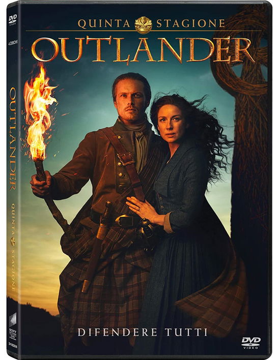 Cover for Caitriona Balfe,sam Heughan,duncan Lacroix,tobias Menzies · Outlander - Stagione 05 (DVD) (2020)