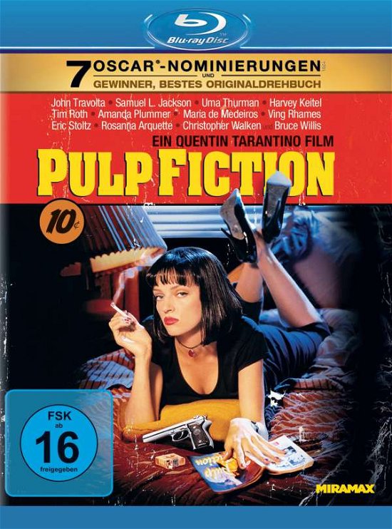 Cover for John Travolta,samuel L.jackson,uma Thurman · Pulp Fiction (Blu-Ray) (2021)