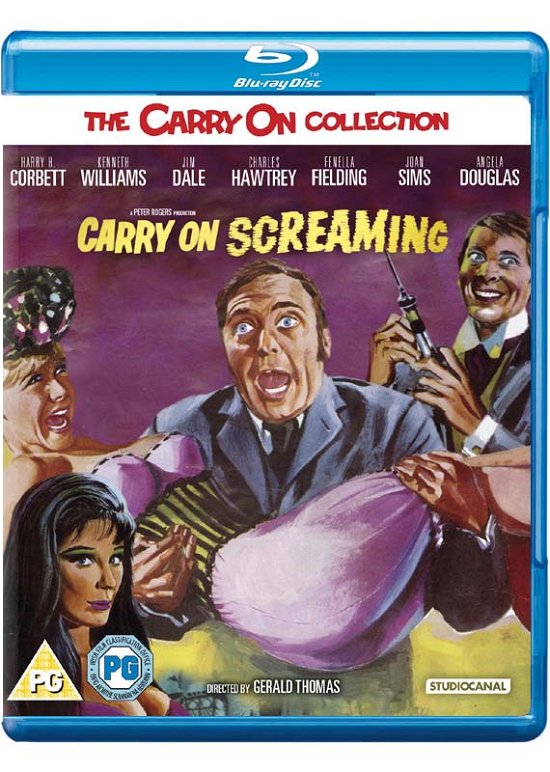 Carry On Screaming - Carry on Screaming BD - Elokuva - Studio Canal (Optimum) - 5055201825902 - maanantai 21. lokakuuta 2013