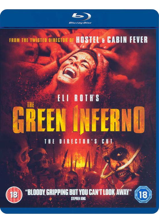 Cover for Green Inferno the BD · The Green Inferno - Directors Cut (Blu-ray) (2016)