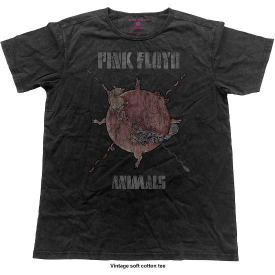 Pink Floyd Unisex Vintage T-Shirt: Sheep Chase - Pink Floyd - Produtos - Perryscope - 5055979993902 - 