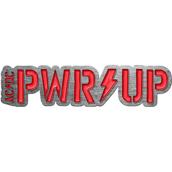 Cover for AC/DC · AC/DC Pin Badge: PWR-UP (Enamel In-Fill) (Badge)