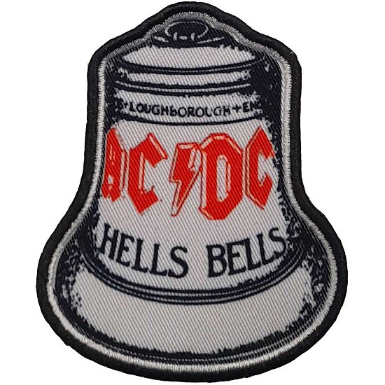Cover for AC/DC · AC/DC Standard Printed Patch: Hells Bells White (Patch)