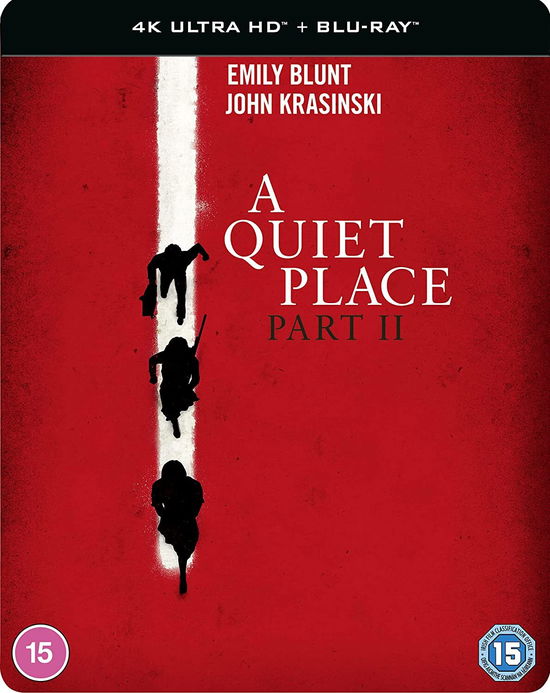 Cover for Quiet Place Part II · A Quiet Place Part II (Steelbook) (Blu-ray) [Steelbook edition] (2021)