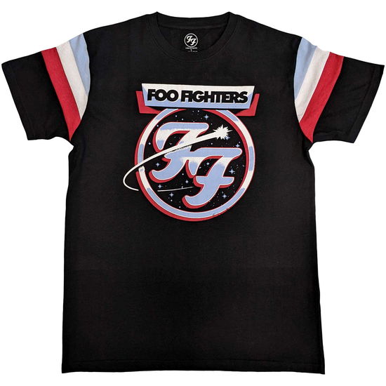 Foo Fighters Unisex Ringer T-Shirt: Comet Tricolour - Foo Fighters - Koopwaar -  - 5056561070902 - 