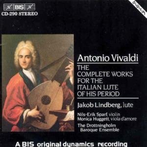 Complete Works for the Italian Lute of His Period - Vivaldi / Sparf / Huggett - Muziek - BIS - 7318590002902 - 22 september 1994