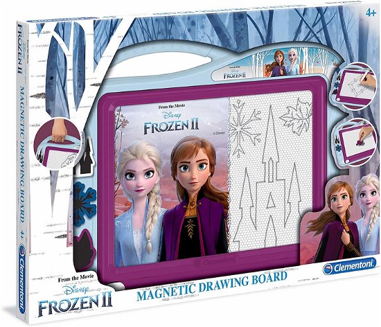 Frozen 2 magnetisk tegnetavle - Clementoni - Merchandise - Clementoni - 8005125152902 - 23. november 2023