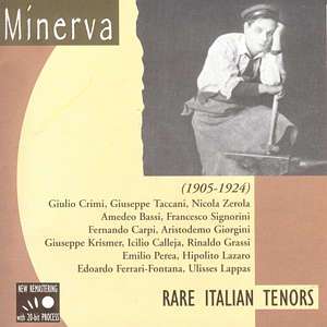 Cover for Aa.vv. · Rare Italian Tenors (1905-1924) (CD) (1998)