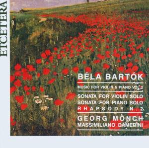 Piano Sonata (1926)/Sonat - B. Bartok - Muziek - ETCETERA - 8711525112902 - 10 oktober 2014