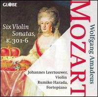 Six Violin Sonatas K 301-6 - Mozart / Leertouwer / Harada - Music - GLB - 8711525505902 - May 9, 2006
