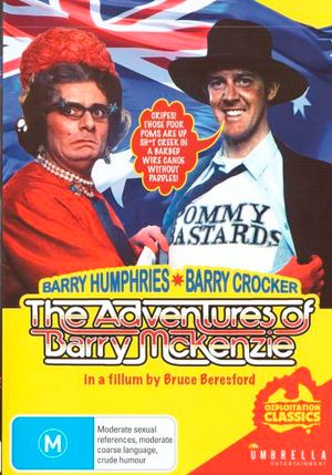 Cover for Barry Humphries · The Adventures of Barry Mckenzie (Ozploitation Classics) (DVD) (2018)