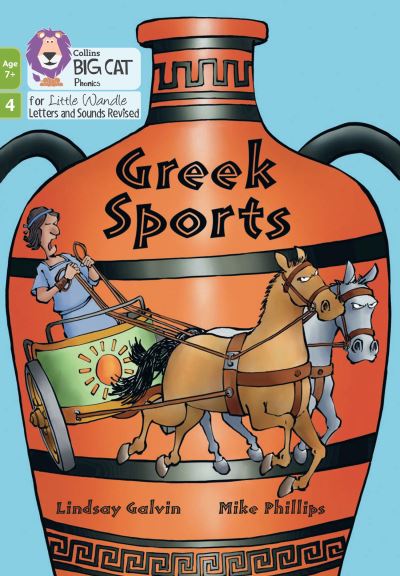 Cover for Lindsay Galvin · Greek Sports: Phase 4 Set 2 - Big Cat Phonics for Little Wandle Letters and Sounds Revised – Age 7+ (Paperback Book) (2022)