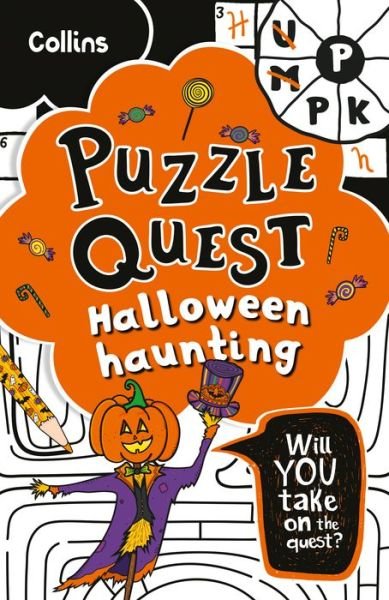 Cover for Kia Marie Hunt · Halloween Haunting: Mystery Puzzles for Kids - Puzzle Quest (Taschenbuch) (2023)