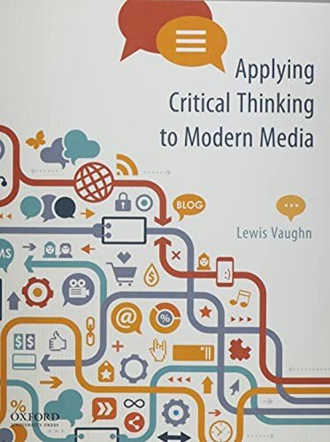 Cover for Lewis Vaughn · Applying Critical Thinking to Modern Media (Book) (2020)