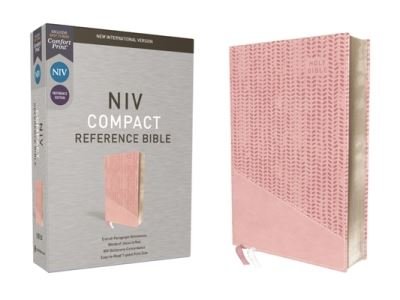 Cover for Zondervan · NIV, Reference Bible, Compact, Leathersoft, Pink, Red Letter, Comfort Print (Lederbuch) (2021)
