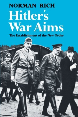 Cover for Norman Rich · Hitler's War Aims: The Establishment of the New Order (Taschenbuch) (2007)