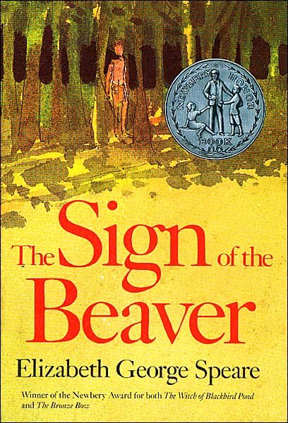Cover for Elizabeth George Speare · The Sign of the Beaver (Inbunden Bok) (1983)