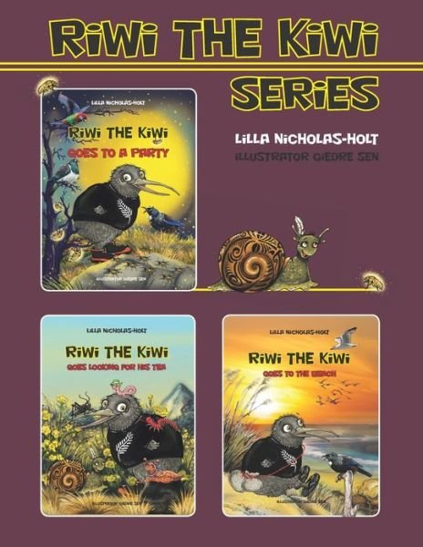 Riwi the Kiwi Series - Giedre Sen - Books - Nicholas-Holt, Lilla - 9780473621902 - May 17, 2022